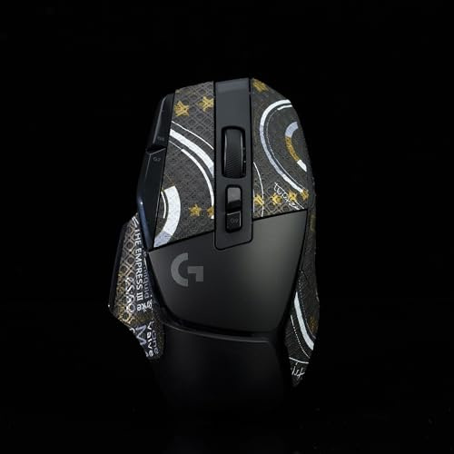 Mouse Grip Tape Compatible With Logitech G502 X Lightspeed Wireless/Wired / G502 X Plus Gaming Mouse Sticker Lizard Skin Suck Sweat Non Slip Pre Cut