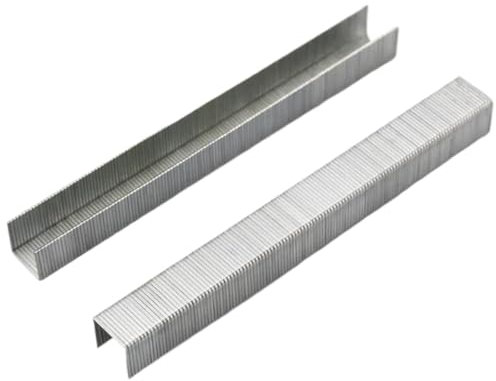 GeRnie Grapas con forma de puerta, clavos de 12,8 mm for grapadoras eléctricas, muebles de madera, accesorios for carpintería(8012B 12MM)