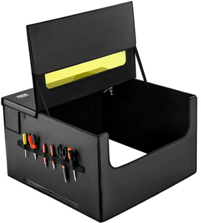 VEVOR Boîtier Protection de Graveur Laser, 800x800x500 mm, Ignifuge, Fumée Bruit Isolés, Protection Yeux, avec Ventilateur d'Extraction et Tuyau, Fenêtre de Visualisation, pour Machine à Graver Laser