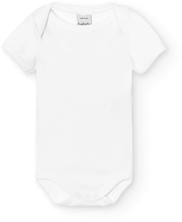 BABIDU Kortärmad babybody av 100% bambu, babybody för nyfödda och tidiga födda, mjukt tyg, andas och allergivänliga, unisex kläder med amerikansk krage för spädbarn