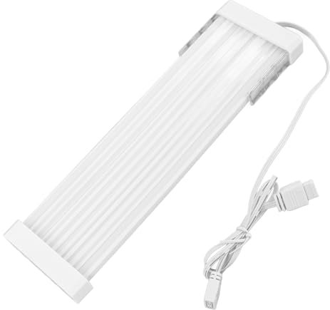 Câble D'extension d'alimentation RVB, Câble PSU Argb plié pour PC, 56 Perles LED, 5V 3 Broches, Câble de Silicium avec Synchronisation Sonore et Légère, Câble PC Argb 200 Mm