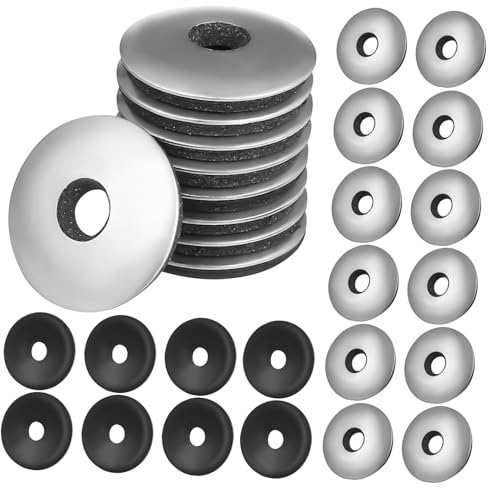 SHINEOFI 100pièces Rondelles Étanches Et Caoutchouc Joint Étanchéité Epdm Pour Boulons Et Vis Washers De Réparation Multi-usage