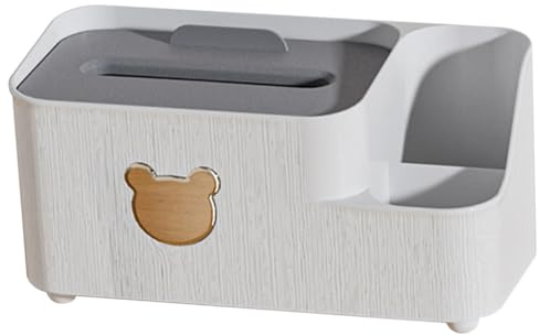 Taschentuchbox Hülle aus Pp für Wohnzimmertisch und Schreibtisch, 1 Stück | Leicht, Platzsparend und Ordentlich, Elegantes Erscheinungsbild mit Textur, für Tisch und Schreibtisch