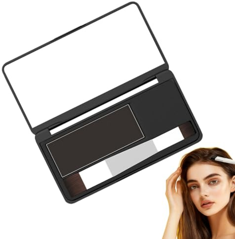 YUVKIN 1pcs Hair Retouche Racines Cheveux- marron foncé-Résultats professionnels naturels, rapides et faciles - Coloration Cheveux Gris - Remplit les sourcils - Coloration cheveux chatain