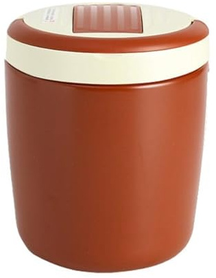 Vnook Lunch Box Termico, Contenitore Il Pranzo in Acciaio Inossidabile, Contenitore Alimenti Isolato, Isolamento Termico 12 Ore, for conservare zuppe, cibi Caldi e, Scuola, Lavoro(Red,1.2L)