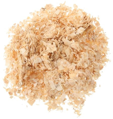 SUPVOX Copeaux de Bois pour Hamster Litière Absorbante et Désodorisante Isolation Thermique Naturelle pour Petite Cage Confort et Propreté