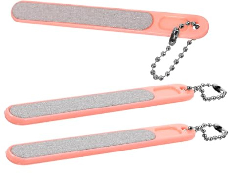 ABOOFAN 3 Stück Teiliges Nagelpflege Feinem Schleifblock Sanftes Polieren und Formen Natürlicher Fingernägel Tragbar für Zuhause und Reise Multifunktional für Damen und Herren