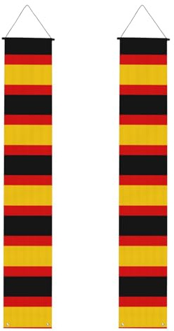 Banner decorativo portico WZYWHJ bandiera tedesca Immagine decorazioni per feste durevoli e adatte per feste celebrazioni lauree