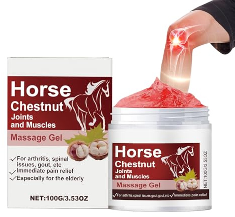 Swell Away Massage Gel 100g Massage Gel for Muscles, Extra Strong Warming Horse Balm, Joint and Muscle Massages Gels, Fast Acting Lymphatic Joint and Muscle Cream, Hand Relief Gels for Knee