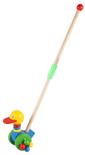 Giocattolo A Spinta Per Bimbi - Giochi Educativi Pieghevoli a Tema Animali,Giocattoli Spingi E Tira Per Imparare A Camminare | Per Bambini Interno Esterno Giardino Cortile Casa