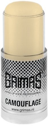 GRIMAS Camouflage Stick PURE | Farbe G0 Hellbeige | 30 ml | Stark Deckender Profi Concealer Abdeckstift