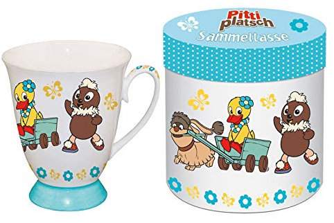 Sammeltasse Pittiplatsch: Porzellantasse / Kindertasse / Fantasse / Geschenktasse / Kaffeetasse, Tasse, Pitti, Moppi, Schnatterinchen, Schnatti