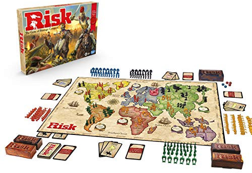 Hasbro Gaming Risk Game With Dragon, for Use With Alexa, Strategy Board Game Ages 10 and Up, With Special Token, Amazon Exclusive