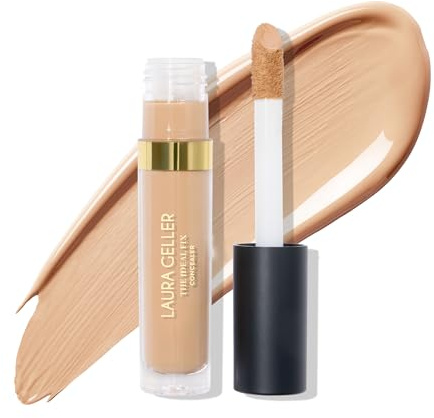 LAURA GELLER NEW YORK Ideal Fix Under Eye Concealer for Mature Skin – 03 Light - Full Coverage, Anti-Aging, Color Correcting – Covers Dark Circles & Blemishes – Hydrating, Crease-Free, Long-Lasting
