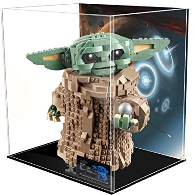 ALiquid Acryl Vitrine für Lego Das Kind 75318, 3MM Acryl Schaukasten für Lego 75318 (NICHT Enthalten Klemmbausteine Set)