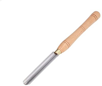 Drechselwerkzeug für Holz, fein geschliffen, ergonomisch, abgeschreckte Schneide, Drehmeißel, Meißel, HSS, großer Innenbogen mit Abdeckung für Heimwerker