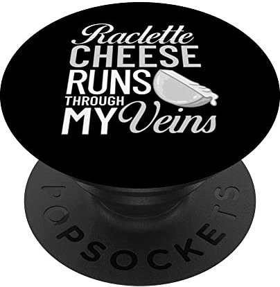 Raclette Cheese Grill Machine Dinner Fondue Recipes PopSockets Swappable PopGrip