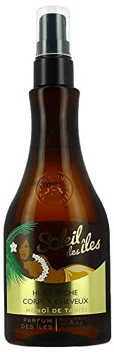 Huile Sèche - Corps & Cheveux - Monoï De Tahiti - Soleil Des Iles - Solaire - 150 Ml