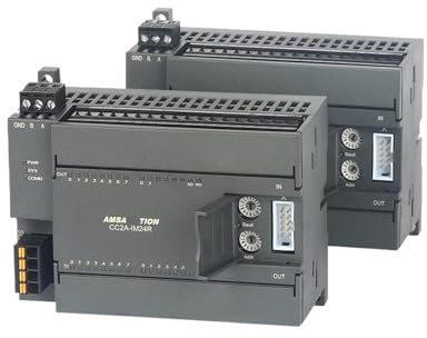 YUANFAHHH Adaptador Serial a Ethernet Módulo de Bus CC Link IO Módulos distribuidos remotos CC2A-IM24R CC2A-IM24TN 14I 10O Compatible con protocolo CC Link (Color : CC2A-IM24TN)