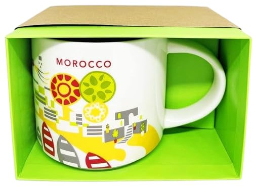 STARBUCKS - Morocco You are Here Collection, Kaffeetasse, 414 ml