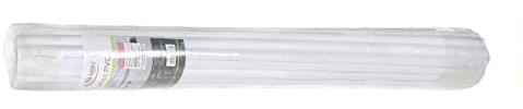HERSIG - Cañizo Jardin Ocultacion - Cañizo PVC 1 Cara Color Blanco (2x3 m) - Malla Ocultacion Jardin Exterior - Valla PVC Exterior Resistente para Terraza Jardines - Privacidad Balcon