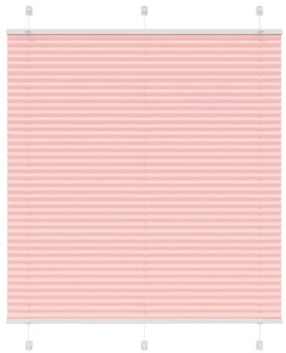 Plissee Rosa 120x150 cm Stoffbreite 119,4 cm Polyester