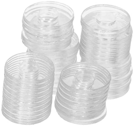 MAGICLULU 500stücke Vinyl-unterlegscheiben Für Schrauben Transparente Dichtungsscheiben Für Duschtürgriffe Ersatz Für Vinyldichtungen Kleine Mehrzweck-befestigungsscheiben