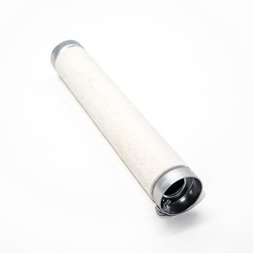 WTMT Schalldämpfer Einsatz DB Killer 41 x 253 mm Performance Baffle für 1 3 4 Zoll Krümmer Motorrad Auspuff Schalldämpfereinsatz mit Dämmung verzinkter Stahl montagefertig universell verwendbar