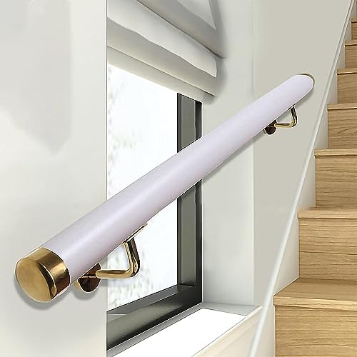 Pasamanos de PVC antideslizante, barra de seguridad para escaleras montada en la pared, perfecto para escaleras interiores y pasillos de jardín de infantes