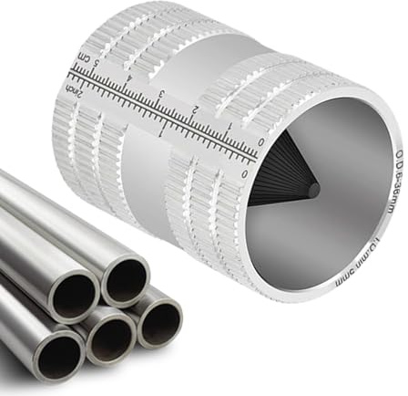 Hogvinnatil Raddrizzatore Rigido, Sbavatore Per Tubi, Macchina Per Sbavatura In Acciaio Con Smusso Per Manutenzione Di Officina Riparazione Metallurgia Fabbricazione Domestica Idraulico