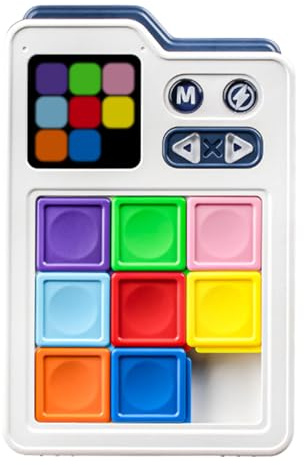 Sliding Block Puzzle – Cleveres Puzzlespiel mit über 1000 logischen Herausforderungen | Pädagogisches Rutschspielzeug, 3 Kampfmodi | Ideal für und Mädchen ab 6 Jahren, zum Reisen und als Gesche