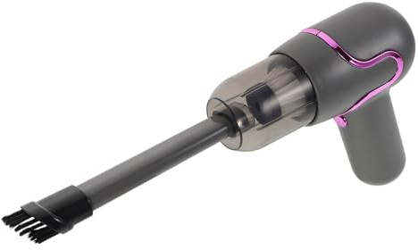 Ciieeo Aspirateur sans Fil Portable pour Voiture et Maison, Aspirateur à Main Rechargeable avec Fonction Soufflage Puissante, Léger, Compact et Adapté à L’Entretien Intérieur Automobile