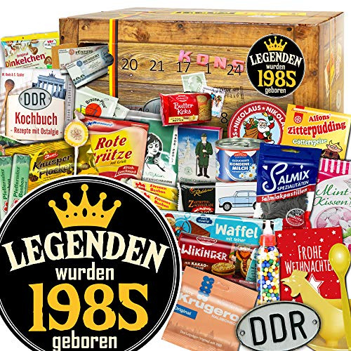 Legenden wurden 1985 geboren/Weihnachtskalender/Ossi Produkte 2024
