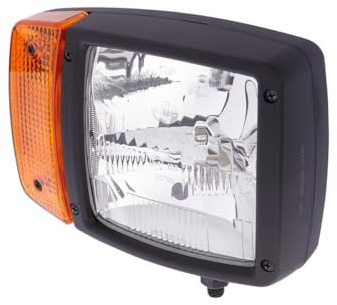 HELLA 1SA 996 120-021 Hauptscheinwerfer - 12V - Anbau - Lichtscheibenfarbe: gelb - Stecker: AMP - vorne rechts