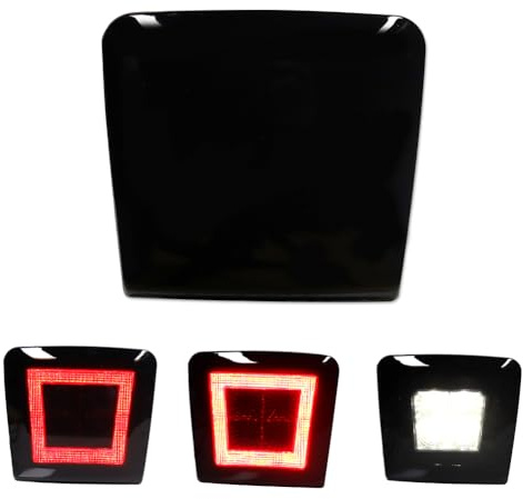 GTINTHEBOX Smoked Lens Led Rear Fog Brake Light Kit Compatible with 2009-up Nissan 370Z,13-17 Juke Nismo