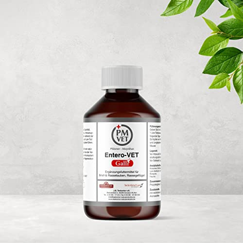 Entero-VET Galli 150 ml – Für Tauben, Hühner und andere Vogelarten – Senkt den Kokzidiendruck - Natürliche Unterstützung der Darmflora – Enthält ätherische Stoffe und natürliche Öle