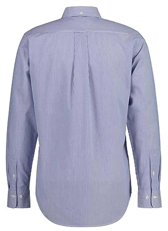 Gant Herren Reg Poplin Banker Bd Hemd, College Blue,4XL