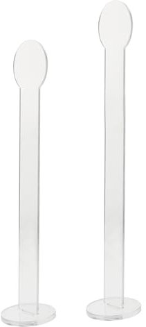 Lurrose 2 Sätze Bandhalter transparente Aufkleber Acrylklebeband steht Armreif Bandständer Washi-Tape-Ständer Schreibtisch Halterung Veranstalter Ständer aus Acryl Büro