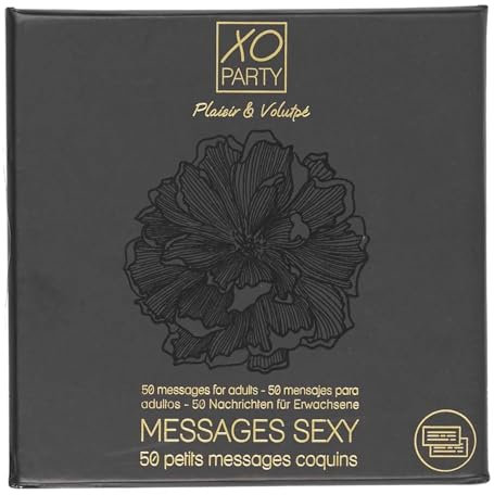 THE CONCEPT FACTORY, Sx0004, Découvrez Chaque Jour Un Message Sexy avec la Boite 50 Messages Sexy de, Un Gadget Fun et Tendance pour dynamiser Votre intérieur !