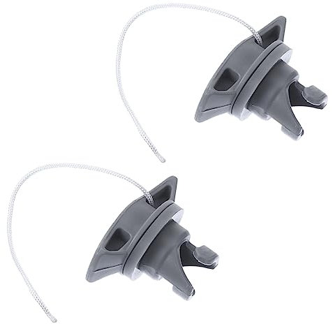 VANZACK 2pcs Kayak Valve Cover Airboat Adapter Cap Easy to Use for Inflatable Boats