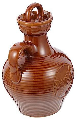 ABOOFAN Ceramic Wine Jug Portable Wine Kettle 500ml Vintage Pot for Home Kitchen Accessory