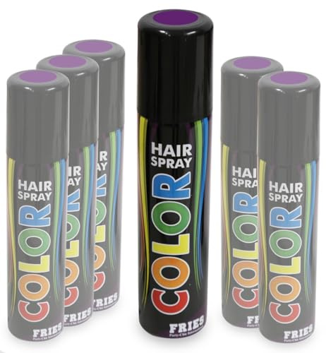 Big-Pack Lot de 6 sprays capillaires de couleur lilas
