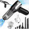 Car Vacuum Cleaner Cordless Powerful 20000PA, hand held vacuum Cordless, Portable Mini Hoover for Car, Home, Pet Hair Removal (Vacuum Cleaner)