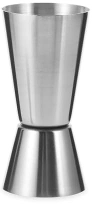 QuxetlRyz Jigger 2 cocteleras de Acero Inoxidable, Vaso medidor, medidor de Bebidas de Doble Disparo, Jigger, Herramientas de Barra de Cocina(Type 1 30ml-50ml)