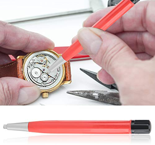 Tyenaza -Rost -Entfernung Stift, Watch -Teile Zubehör Rost Entfernen Bürstenstift -Uhr -Teile Polierwerkzeug für präzise Derustsination (rot)