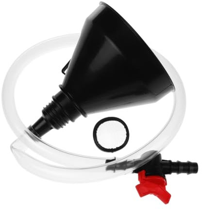Luxshiny Entonnoir Huile Moteur Avec Tube Entonnoir Pour Remplissage Moteur Avec Tuyau Flexible