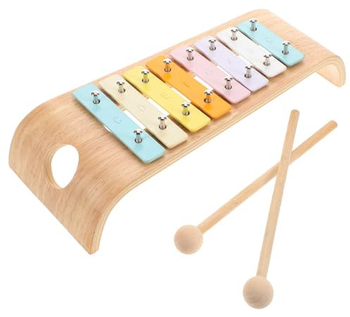 BESPORTBLE Note Orff Glockenspiel Xylophon Musikinstrument Montessori Lernspielzeug Für Junge Mädchen Und Kleinkinder Musikförderndes Instrument Für Schule Und Zuhause