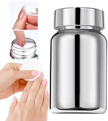 Kustimantu Nagellackentferner für gepresste Nägel – weicher Nagellackentferner für Gel-Lack, 100 ml | Design aus, umhüllend, Werkzeug für die tägliche Pflege für natürliche Nägel