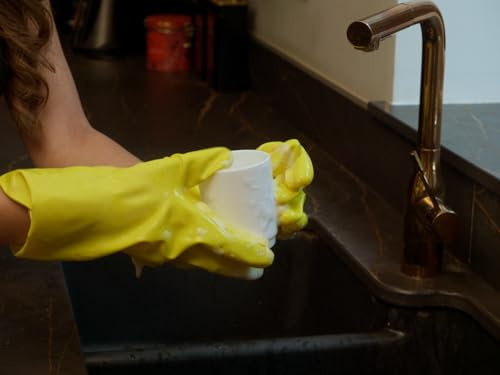 LIQUI GLOVE All-in-One Washing Up Glove with Built-In Sponge & Soap Dispenser – Reusable Cleaning Glove for Kitchen, Dishes & Household Use