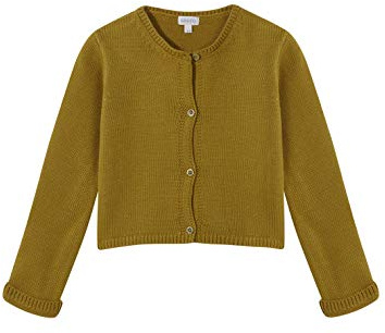 Gocco Chaqueta jacka för flickor, Gul (Mostaza Yf), 140 cm